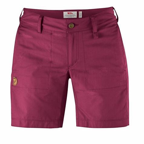 Fjällräven Abisko Shorts Red Singapore For Women (SG-106408)